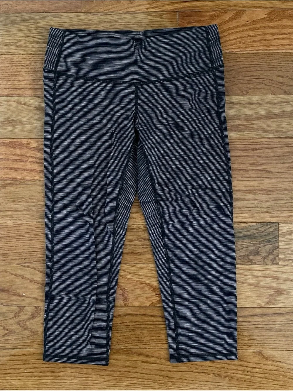 Girls' Active Capri Leggings - Heathered Black